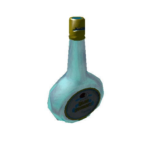 Breakable Liqueur Bottle